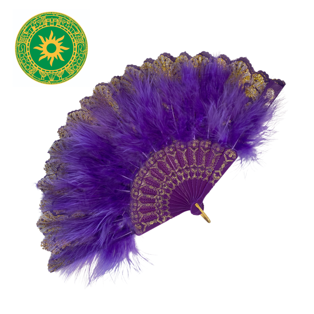 Decorative fan for 2024 Yemaya