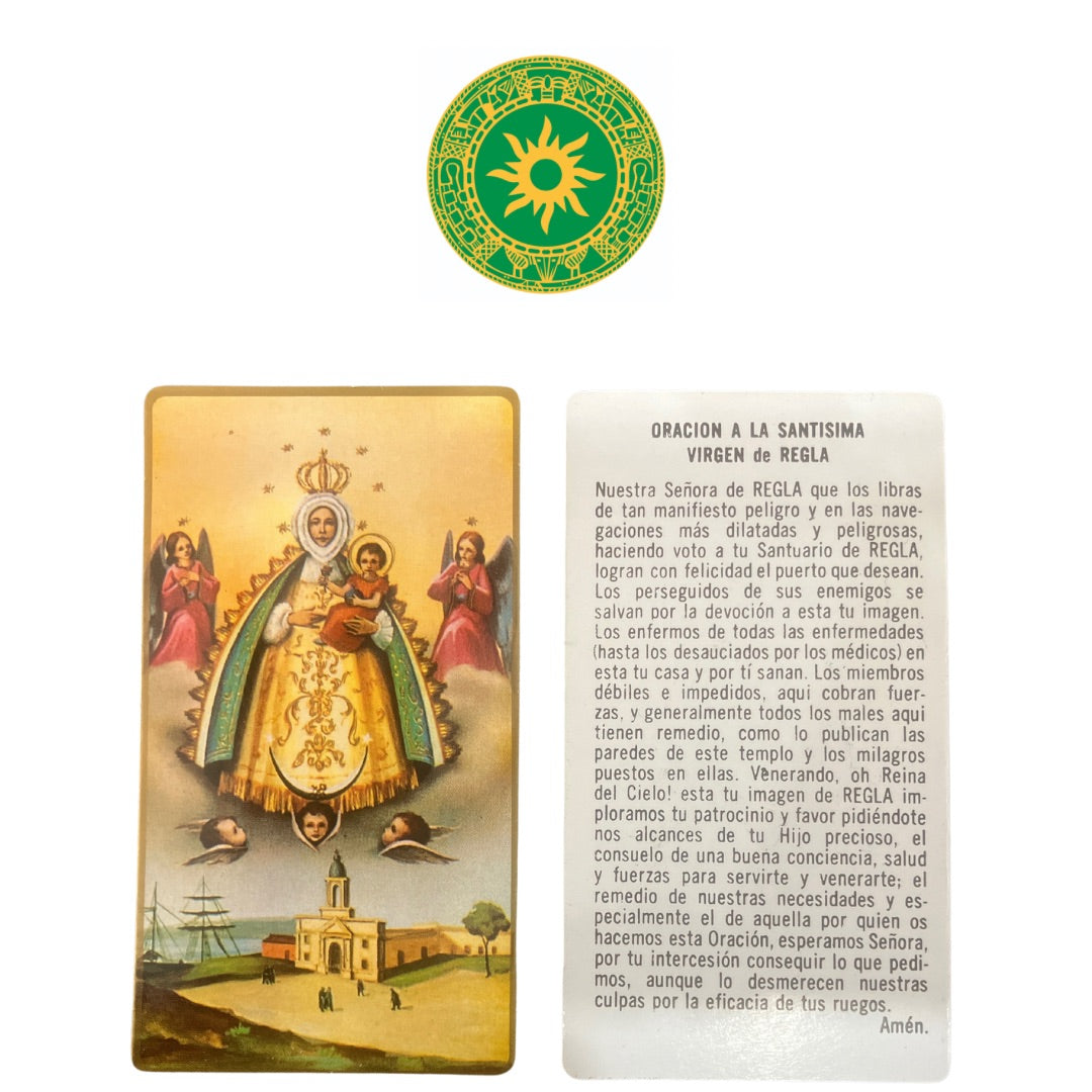 Oracion e Imagen Virgen de Regla