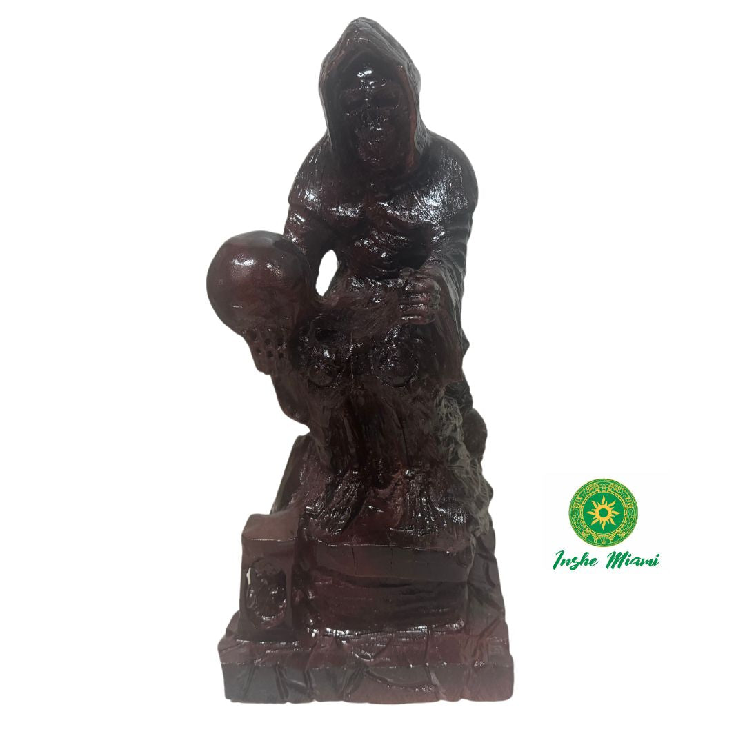 Santa Muerte/ La Santa Muerte / Escultura de la Santa Muerte