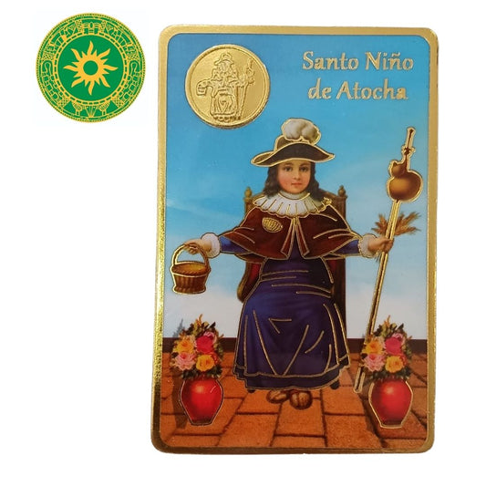 Oracion e Imagen Santo Niño de Atocha