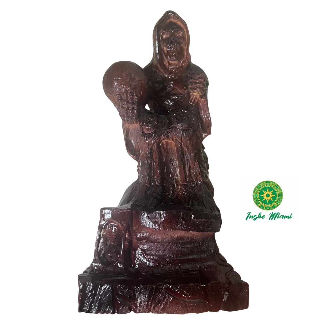 Santa Muerte/ La Santa Muerte / Escultura de la Santa Muerte