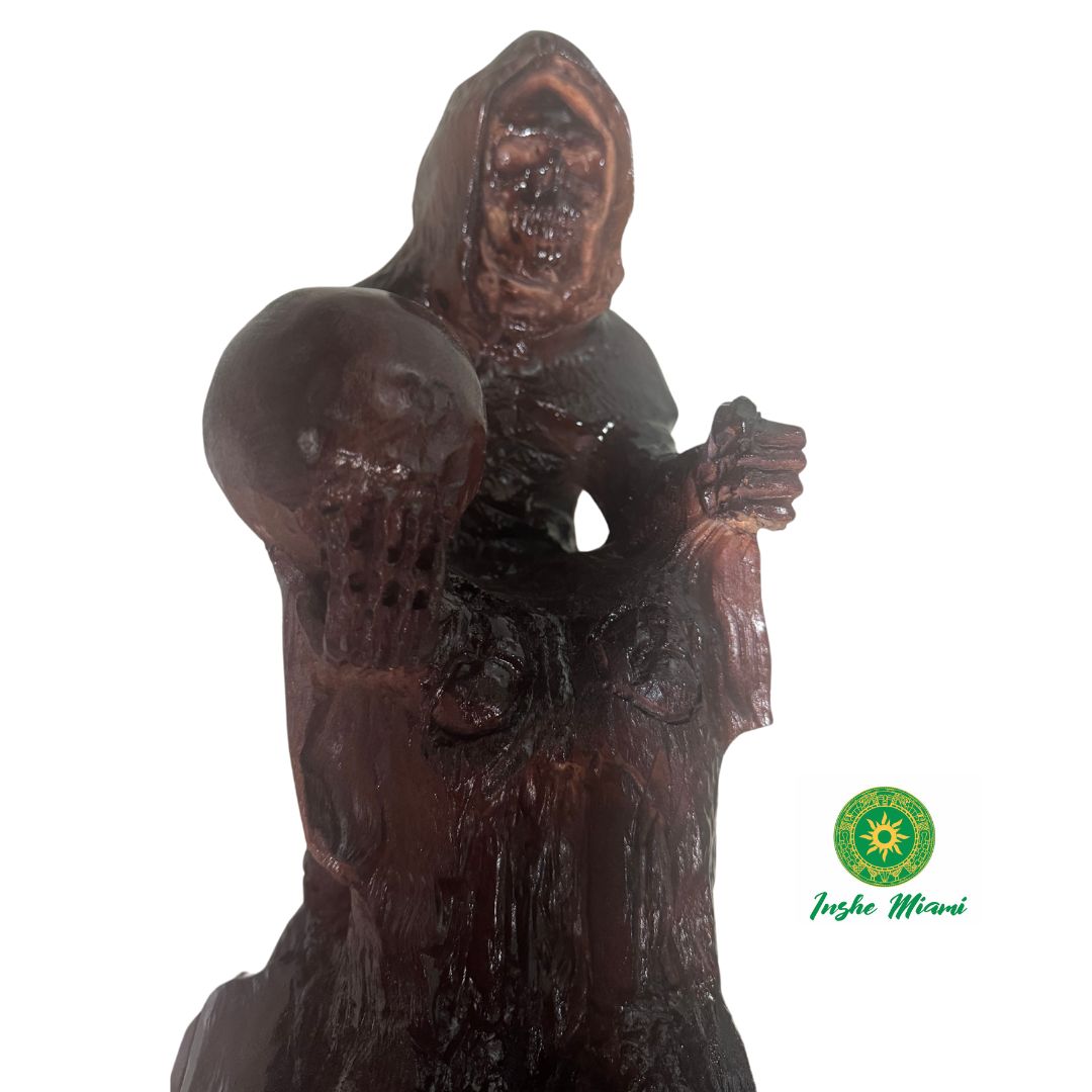 Santa Muerte/ La Santa Muerte / Escultura de la Santa Muerte