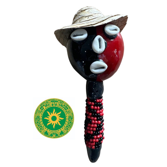 Maraca decoradas con Caras