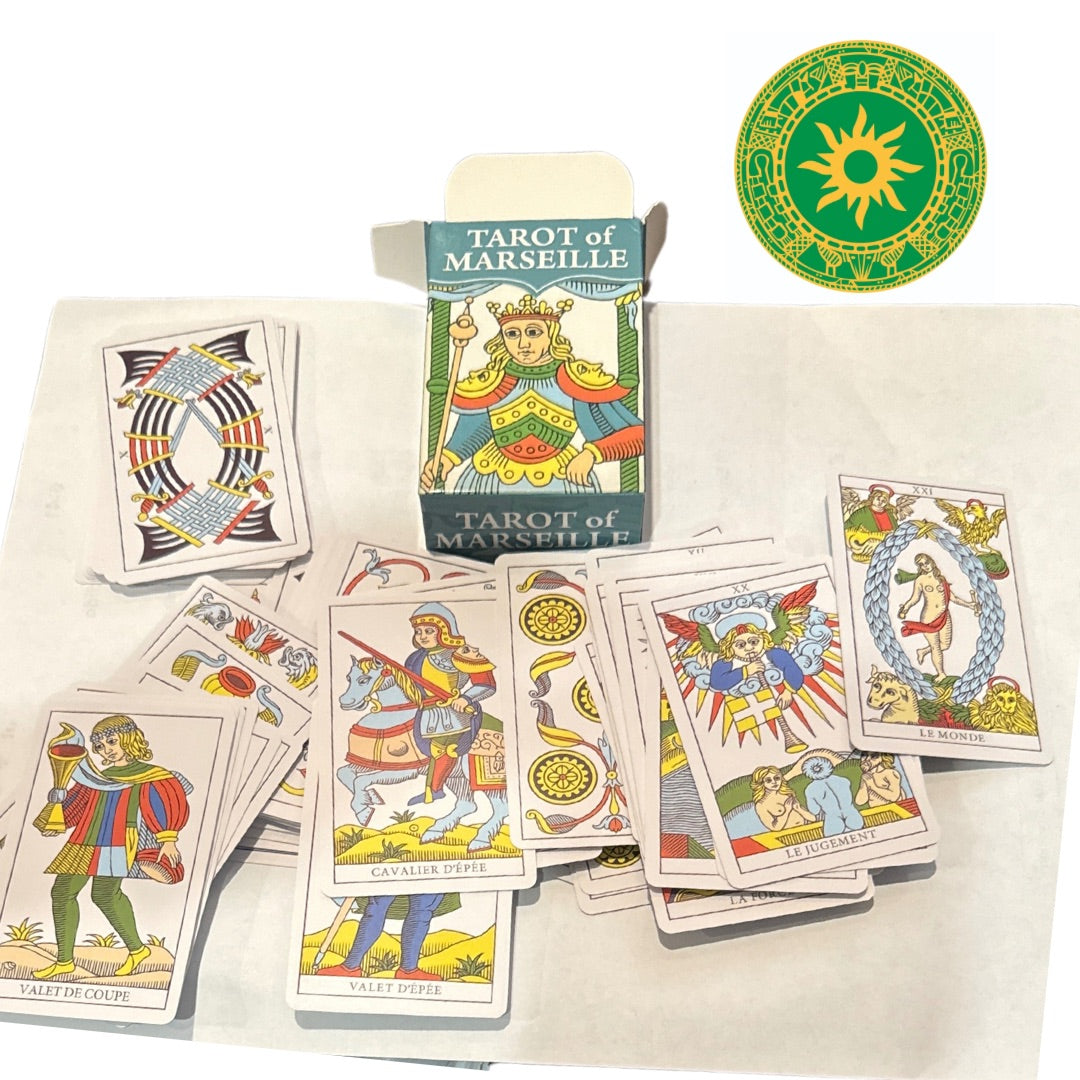 Carta tarot of Marseille 3.2"