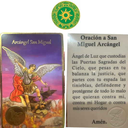 Oracion e Imagen de San Miguel Arcangel