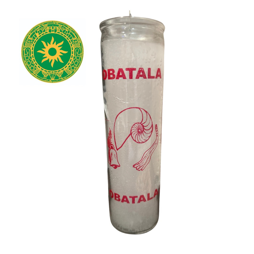 Vela de 8” para Obatala