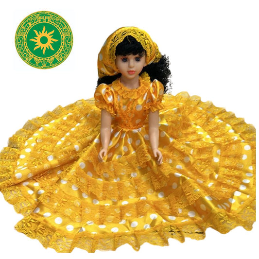 Muñecas de Goma 26" Trajes de Bolas Y Flores