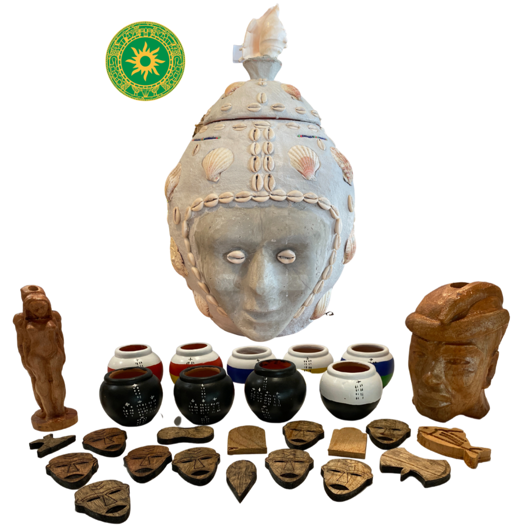 Olokun de Ifa set (it is collected in the warehouse, it is not sent)